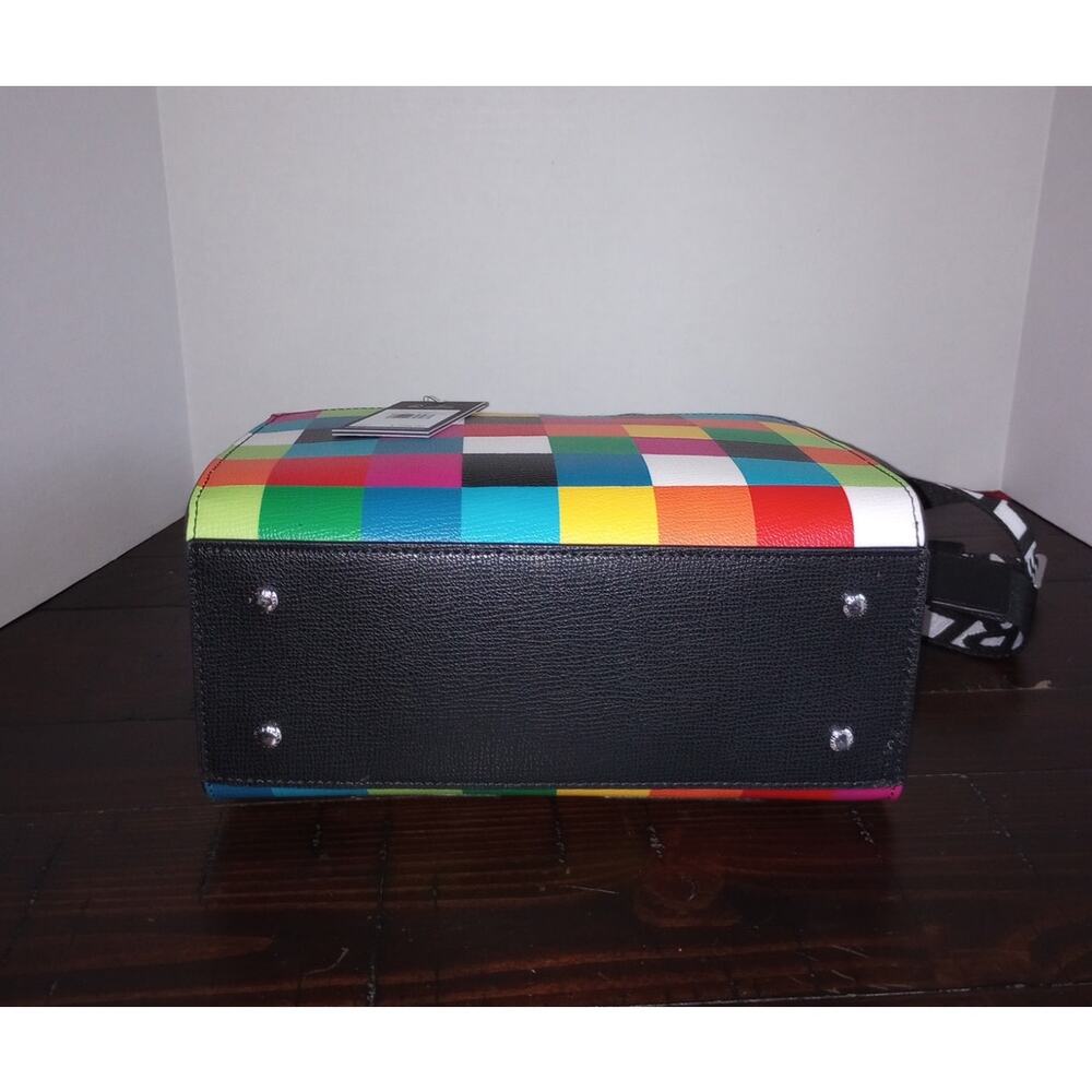 Karl Lagerfeld Paris Maybelle NWT Multicolor‎ Satchel Crossbody - Picture 6 of 6